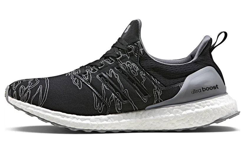 Adidas x Undefeated Ultra Boost 2.0 Shift Grey Black UNDFTD (BC0472)