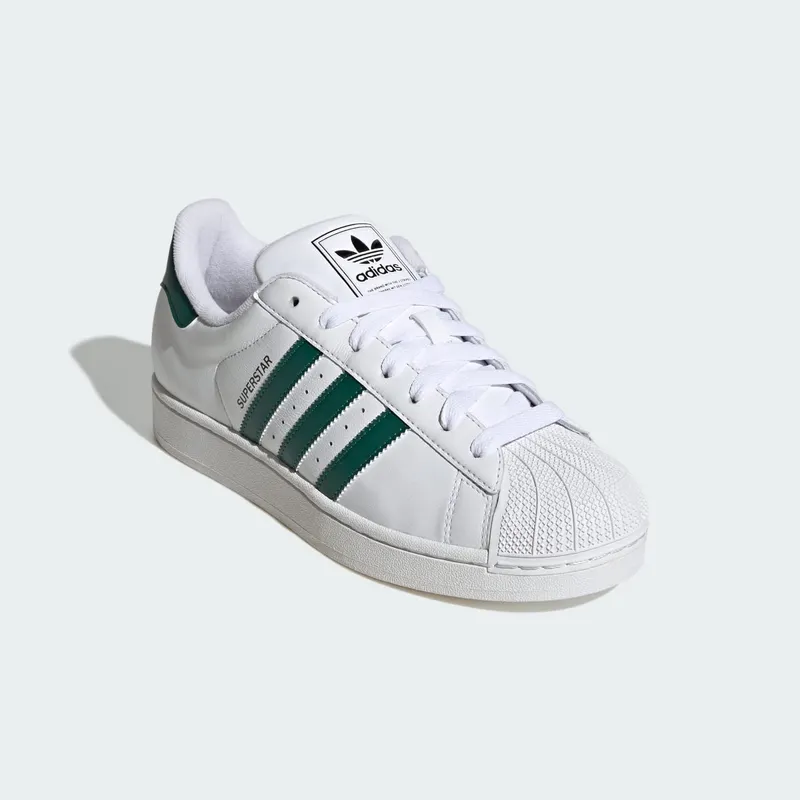 Adidas Superstar II “White Collegiate Green” (JQ4730)
