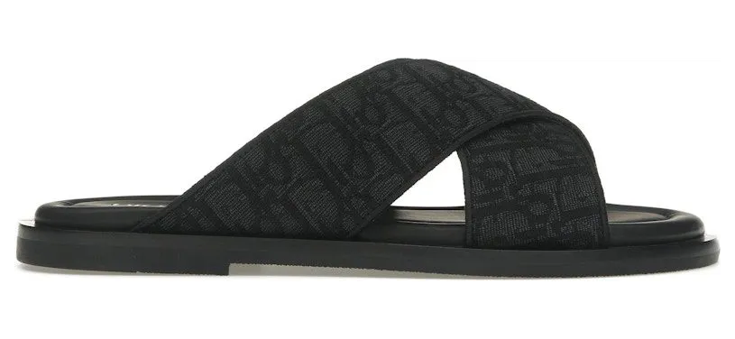 Dior Alias Sandals Oblique Grey (3SA126ZSA_H969)