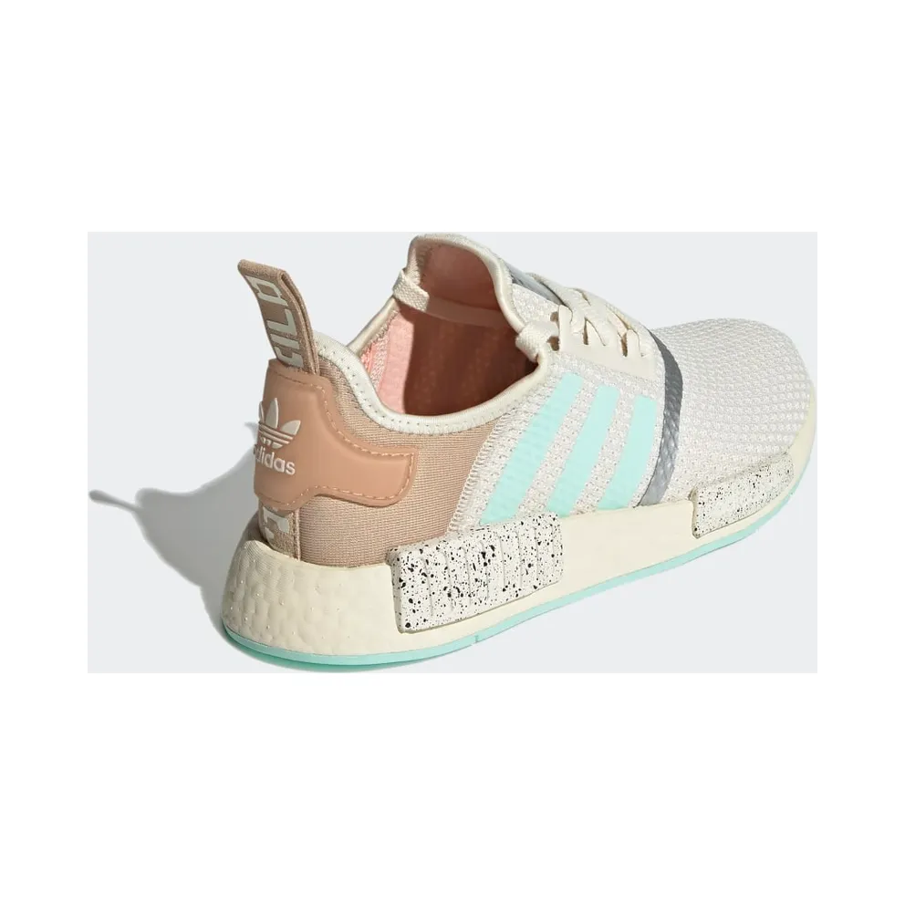 adidas NMD R1 Star Wars The Mandalorian The Child (W) Cream White/Pale Nude/Clear Mint (GZ2758)