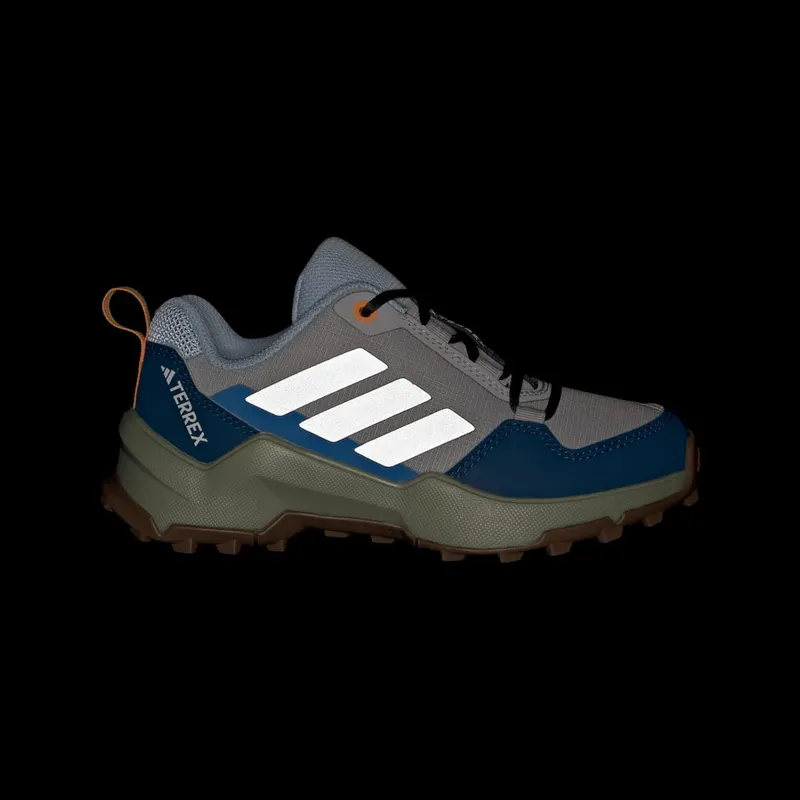 adidas Terrex Ax4r Hiking Grey Two Reflective Silver Glow Blue (JR9056)