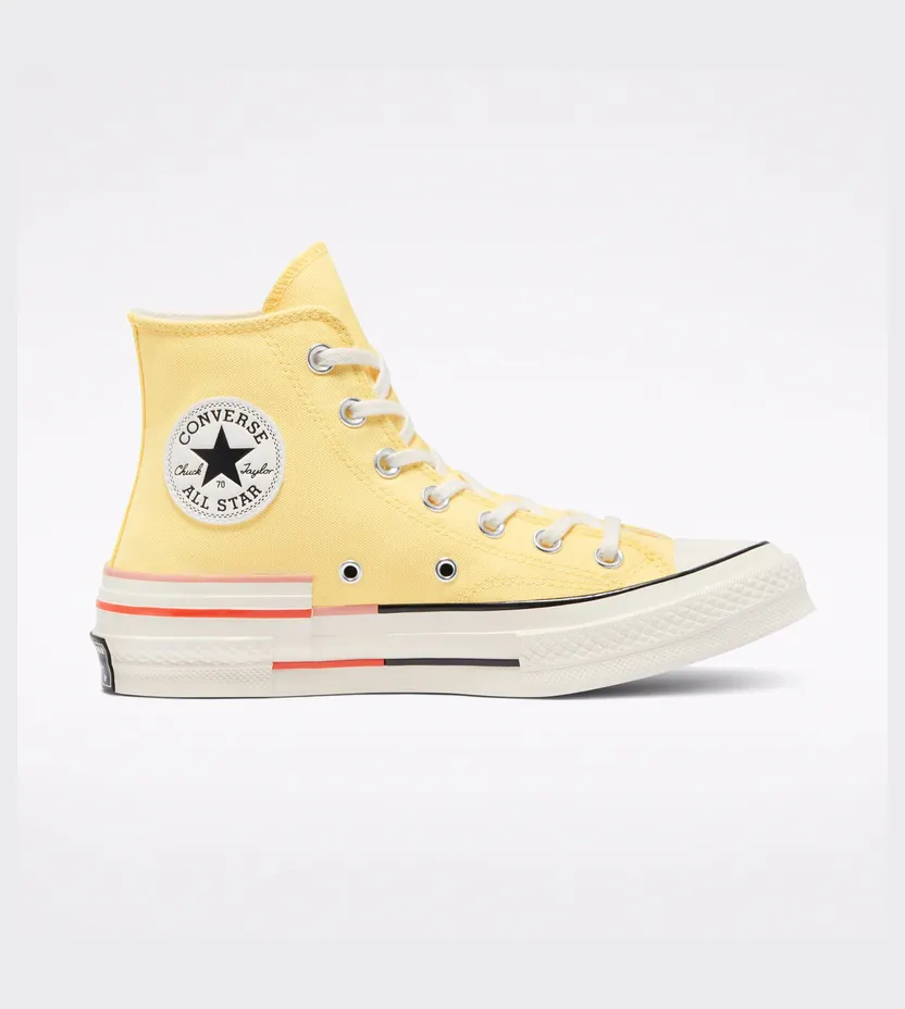 Converse Colorblock Chuck 70 High Top Citron Pulse/pink Quartz/egret (570787C)