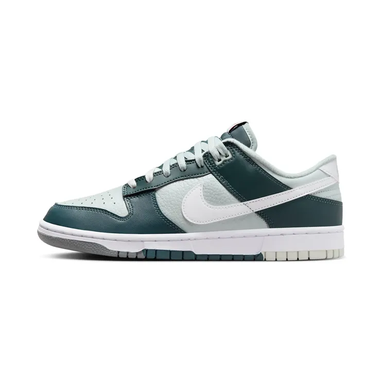 Nike Dunk Low Retro PRM Split – “Deep Jungle / Light Silver / White” (FB8896-300)