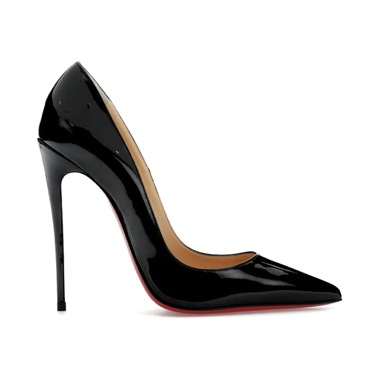 Christian Louboutin So Kate 120mm Pump Black Patent Leather (3130694BK01)