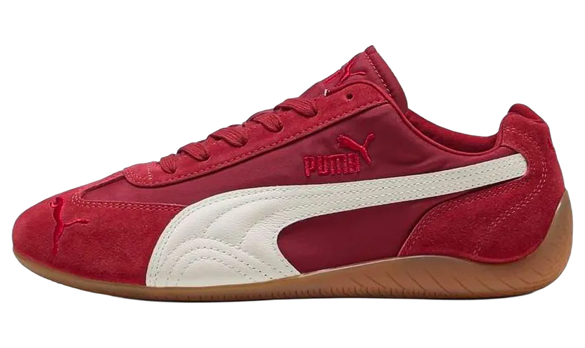 Puma Speedcat Nylon “Dark Crimson White” (405323-04)