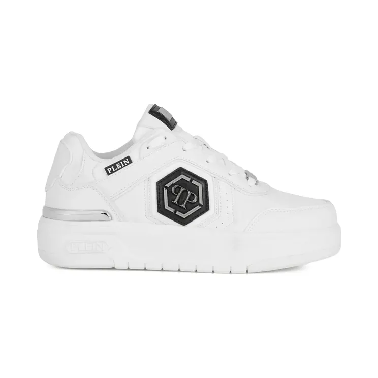 Philipp Plein SK8R Logo Low-top “White” (USC0925 PTE003N 01)