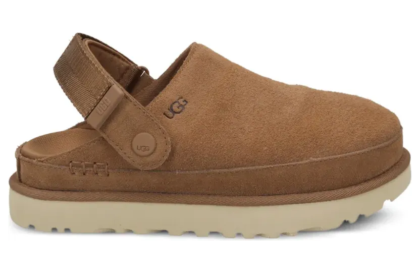 UGG Goldenstar Clogs aus Wildleder – Braun (1138252GOLDENSTAR)