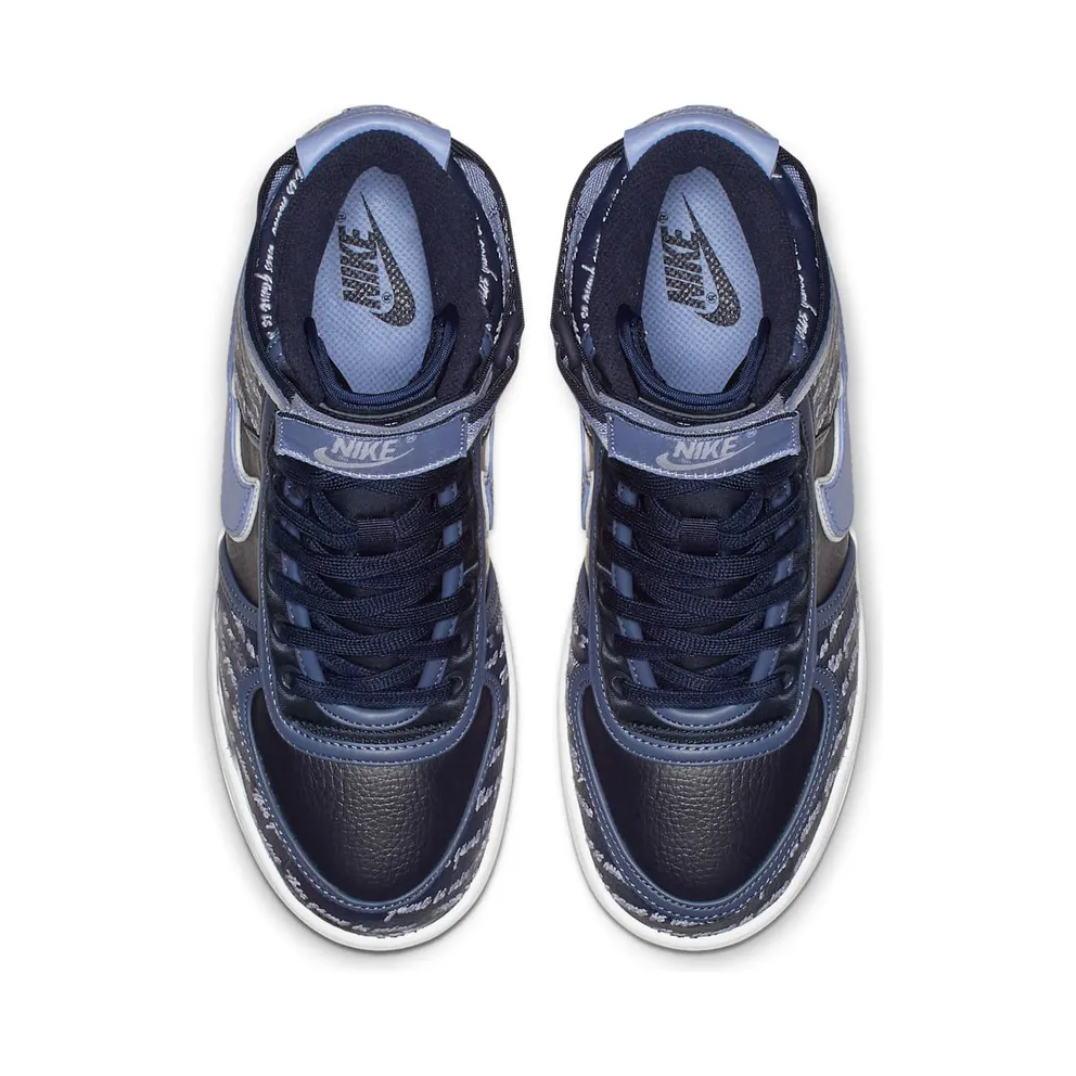Nike Vandal High This Game Is Mine (W) Blackened Blue/White-Twilight Pulse (AH6826-401)