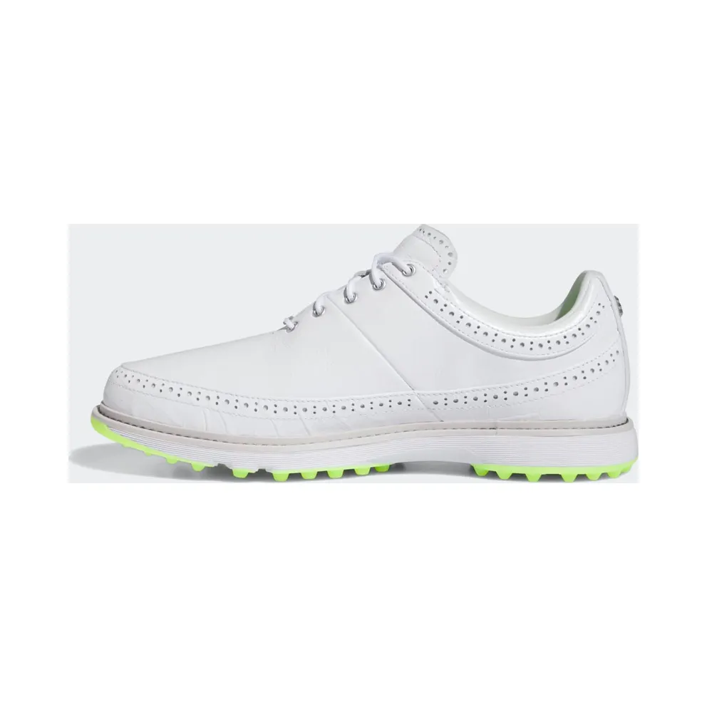 adidas MC80 Spikeless Golf Cloud White Matte Silver Lucid Lemon (ID4748)