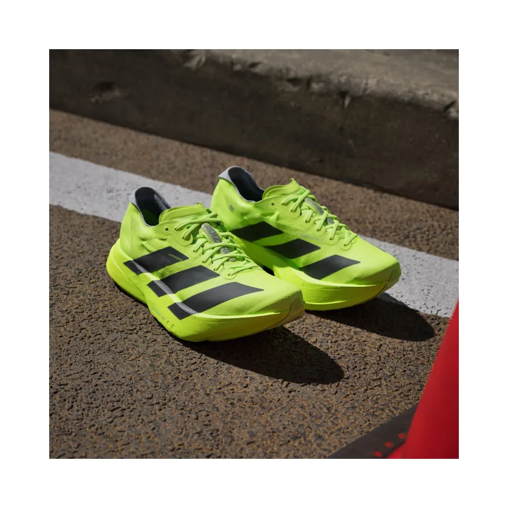 Adidas Adizero Adios Pro 4 Lucid Lemon / Core Black / Halo Silver (JR6362)