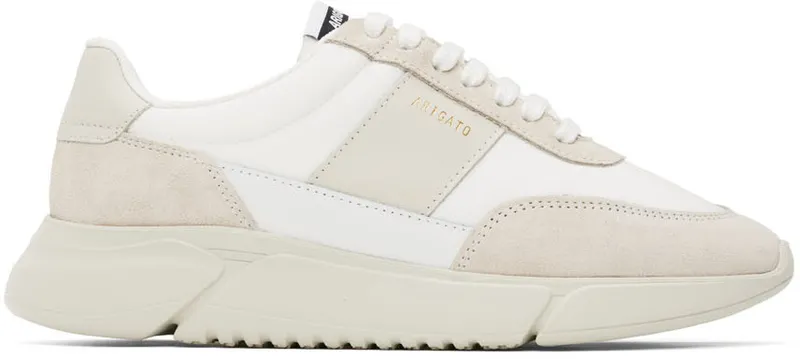 Axel Arigato White & Grey Genesis Vintage Runner (35079)