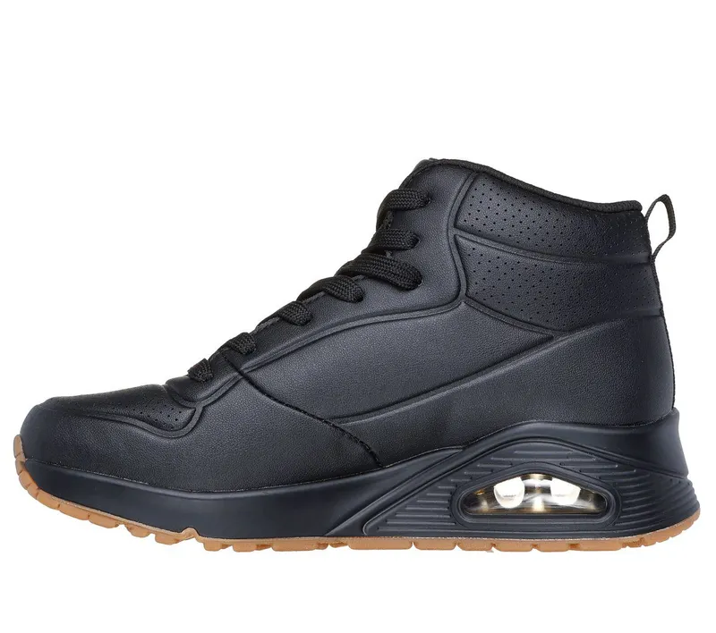 Skechers UNO – Stand High – Black – “Black” (177097 BBK)