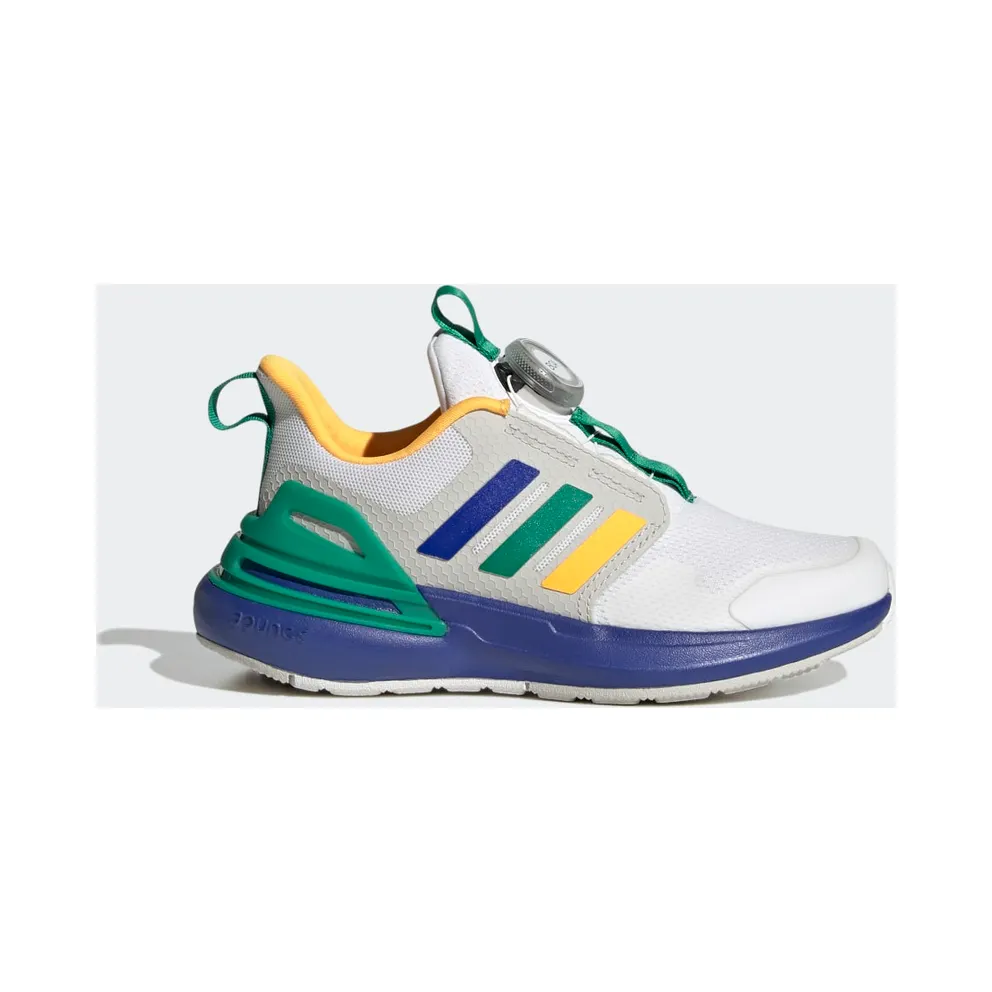 Adidas RapidaSport Bounce BOA Closure Cloud White / Lucid Blue / Court Green (HP2568)