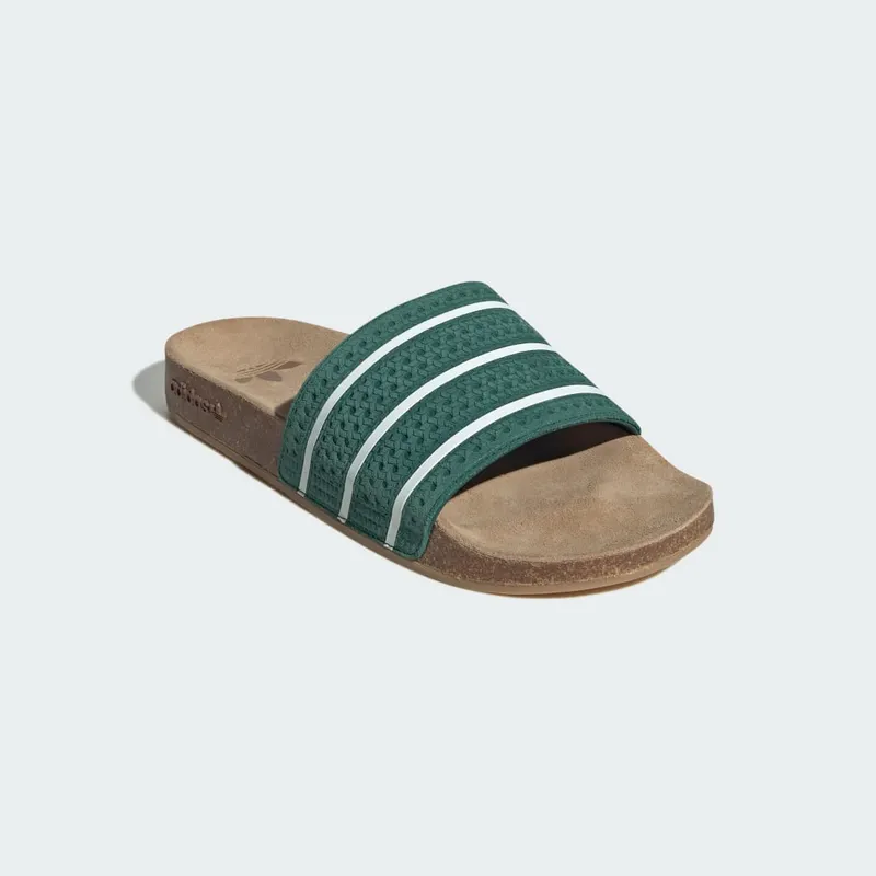 Adidas adilette Slides Collegiate Green / Core White / Gum (JH5495)