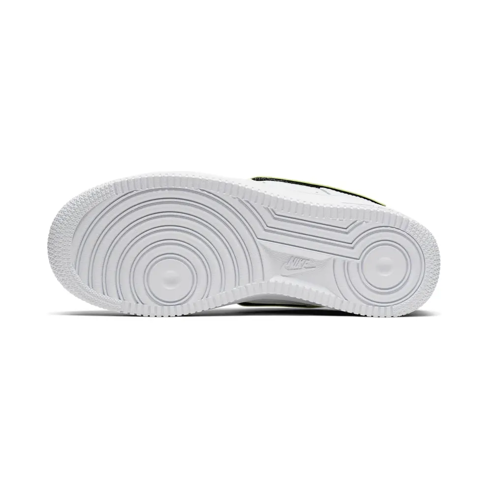Nike Air Force 1 Low Removable Swoosh White Green Strike (GS) White/Green Strike-White-Black (AR7446-100)