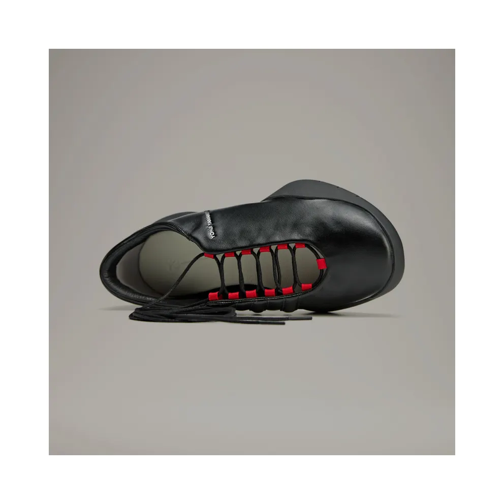 Adidas Y-3 Regu Mary Jane Black / Black / Better Scarlet (JS1115)