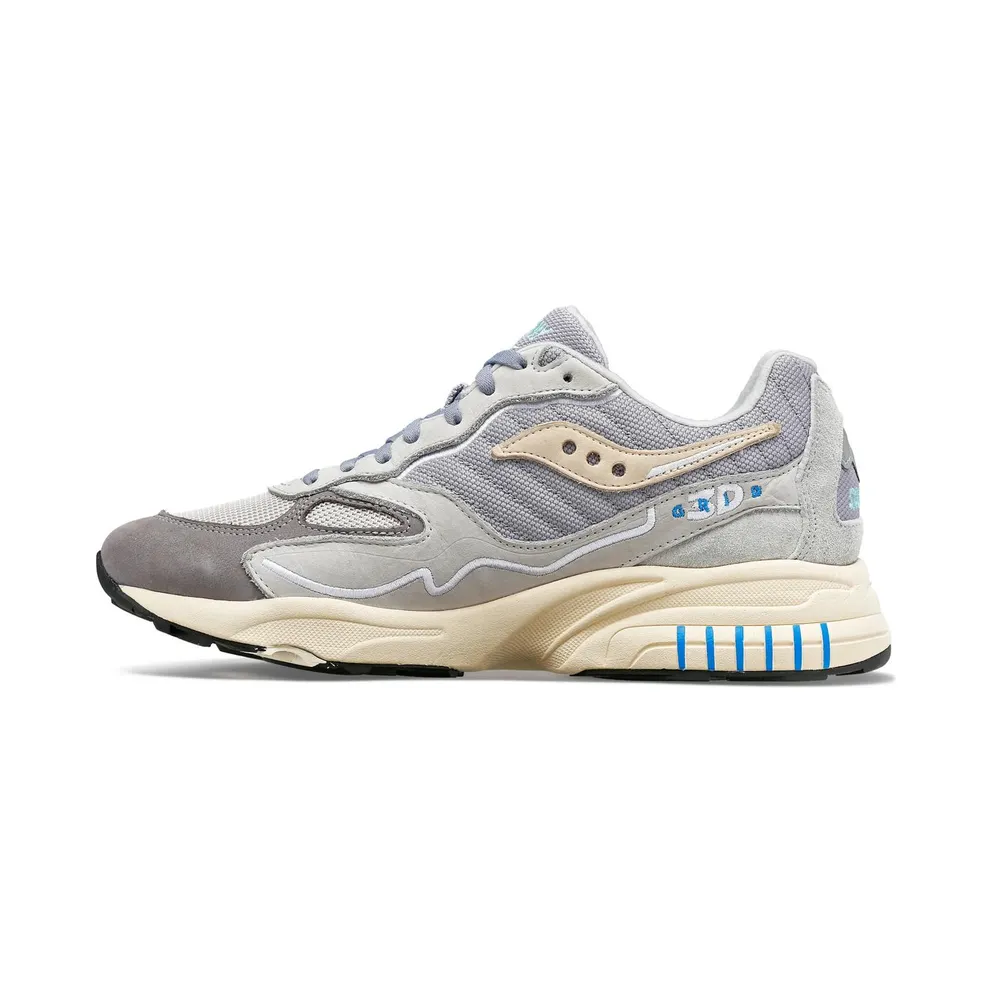 Saucony 3D Grid Hurricane Gray Cream (S70670-6)