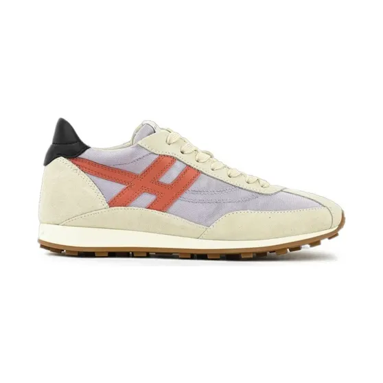 Hogan Athletic sneakers met logopatch – Beige (HXW6990GA20V0N0RWT)