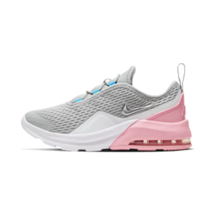 Nike Air Max Motion 2 “Light Smoke Grey / Pink / Laser Blue / Metallic Silver” (AQ2743-017)
