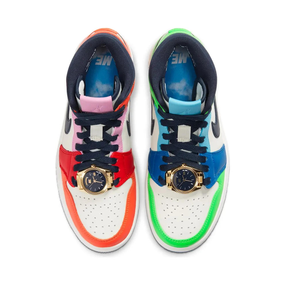 Air Jordan WMNS 1 Mid SE Fearless Melody Ehsani (2019) (CQ7629-100)