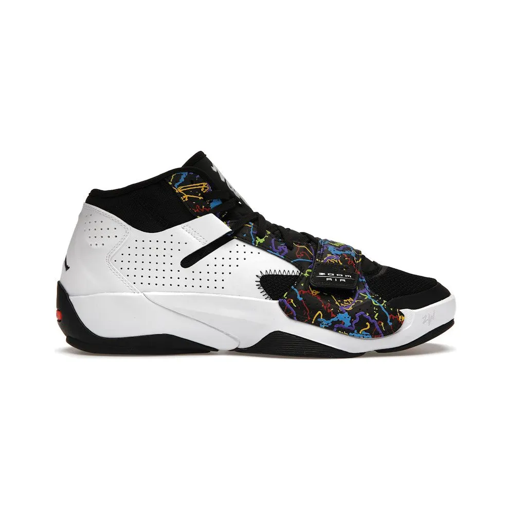 Jordan Zion 2 Noah White Black Multi-Color (DO9068-003)