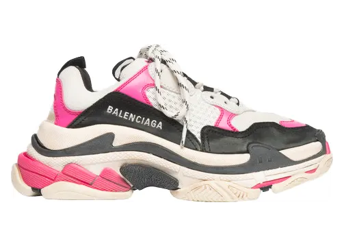 Balenciaga Triple S Neon Pink 2019 (W)