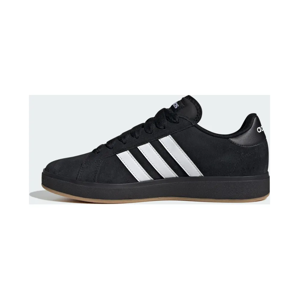 Adidas Grand Court Base 00s Core Black / Cloud White / Gum (JQ6018)