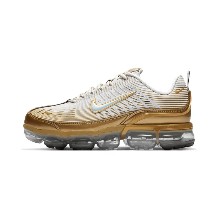 Nike Air VaporMax 360 – Wit “White / Black / Reflect Silver / Metallic Gold” (CK9671-101)