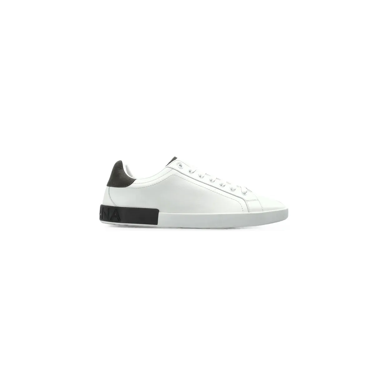 Dolce & Gabbana Logo-embossed Contrast-heel “White” (CS2470 A0868 8P000)