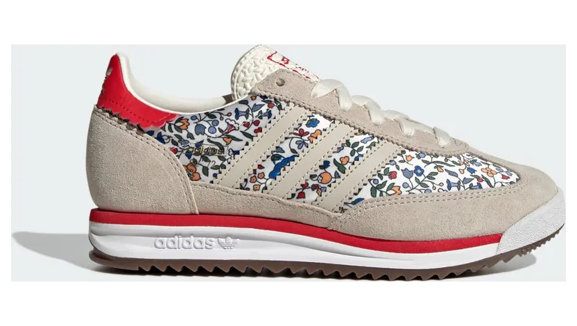 Adidas SL 72 RS x Liberty London Kids Cloud White / Bliss / Gum (JQ8404)
