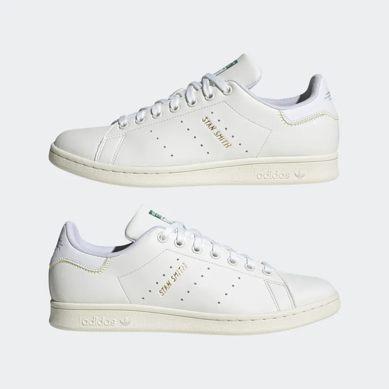 Adidas Stan Smith Cloud White / Bold Green / Almost Yellow (H03405)