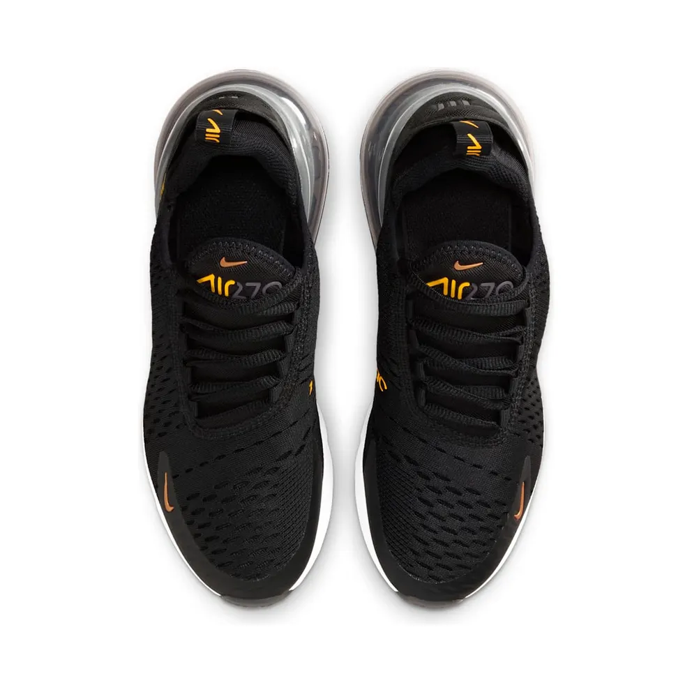 Nike Air Max 270 Black/Laser Orange/Iron Grey/Metallic Copper (943345-045)