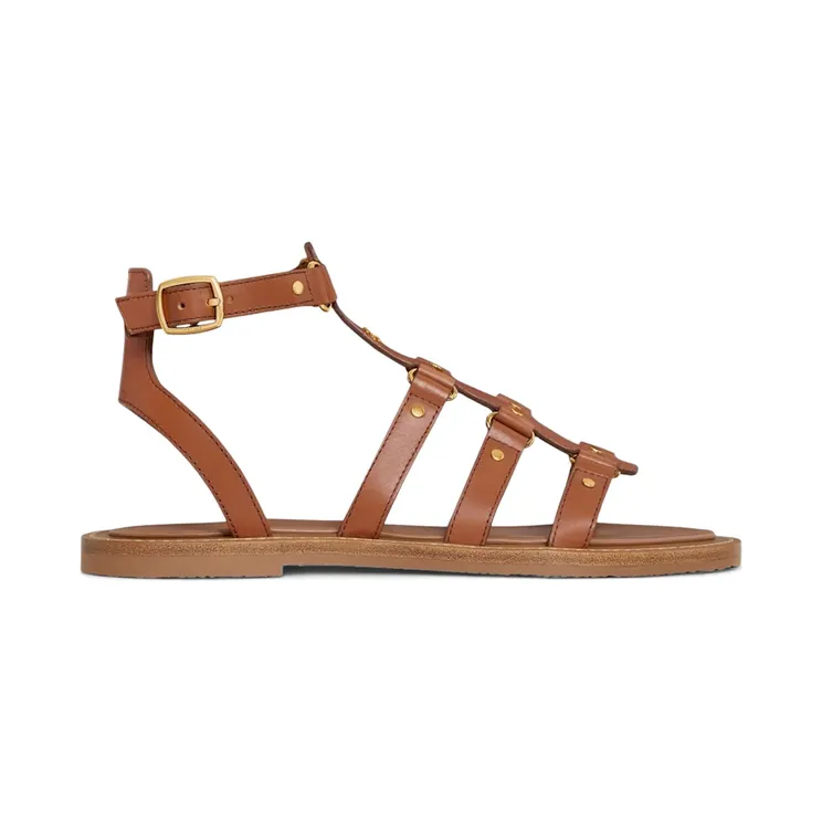 Celine Lympia Gladiator Sandal Tan (357973766C.04LU)