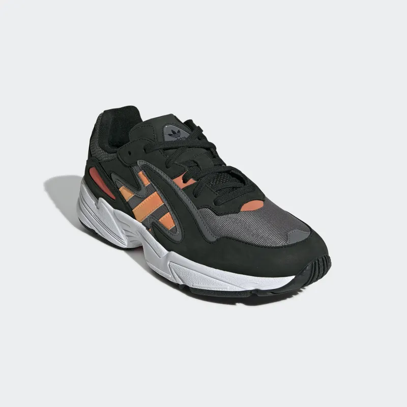 adidas Yung-96 Chasm Core Black Semi Coral Core Black/Semi Coral/Solar Red (EE7227)