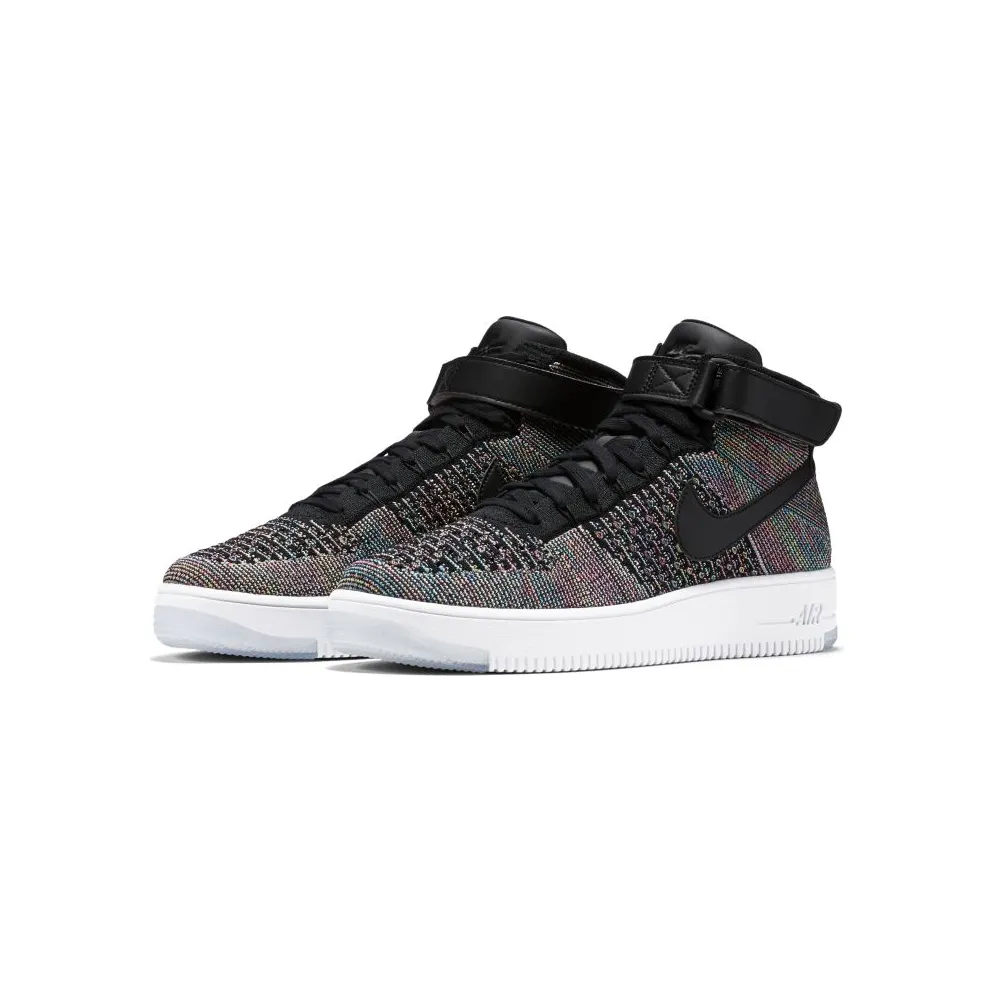 Nike Air Force 1 Ultra Flyknit Mid Multi-Color 2.0 Pink Blast/Black-White (817420-601)
