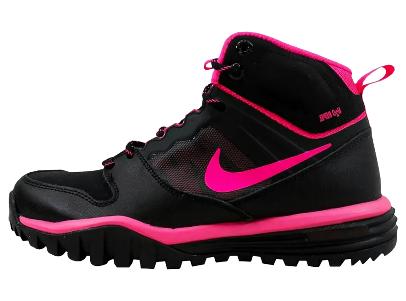 Nike Dual Fusion Hills Mid GS “Black Hyper Pink” (685621-002)