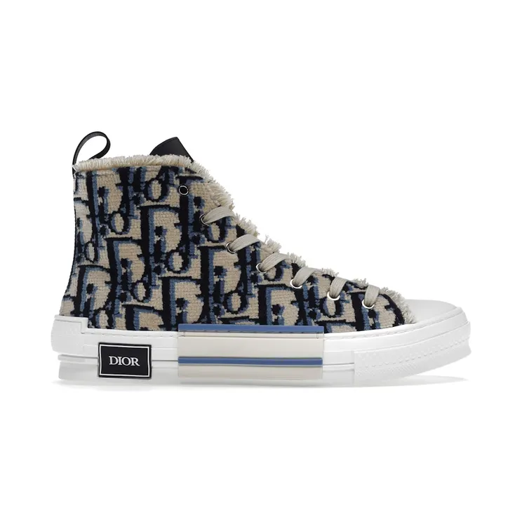 Dior B23 High Beige Black Navy Tapestry (3SH129ZGT_H561)