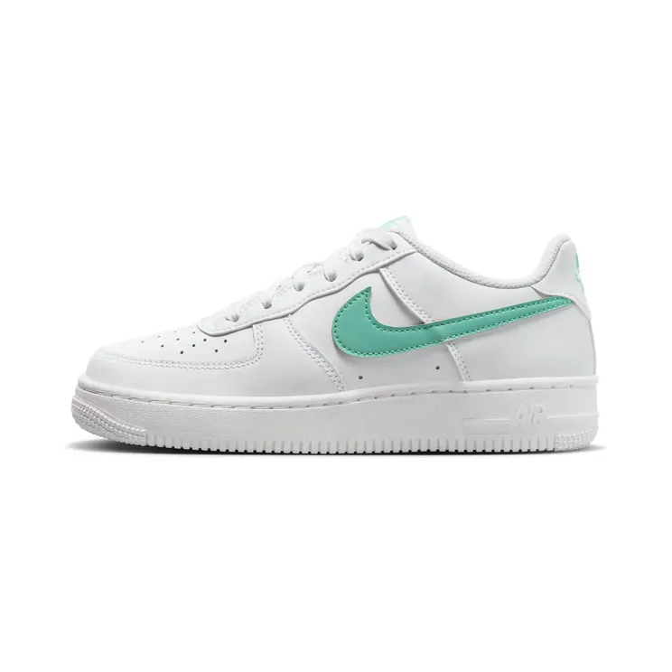 Nike Air Force 1 Low GS “Summit White / Emerald Rise” (DV7762-104)