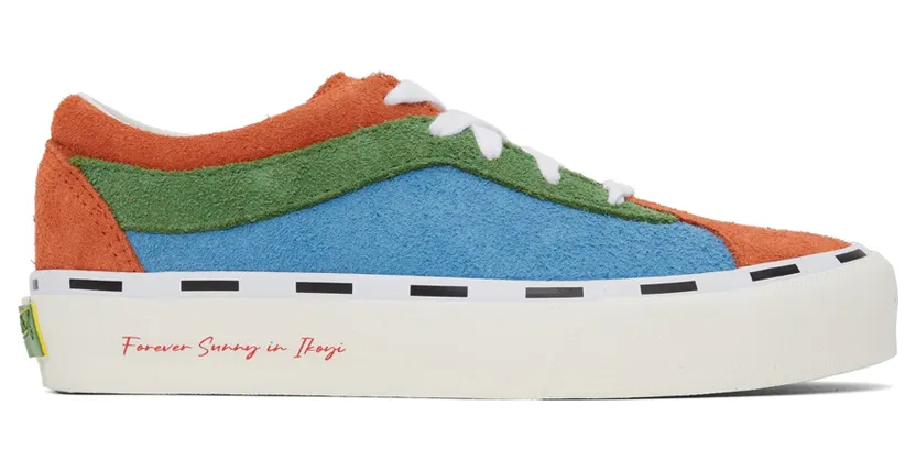 Vans Blue & Red Dobale Edition Vault Bold NI LX Low Sneakers (VN0A4U49BC1)