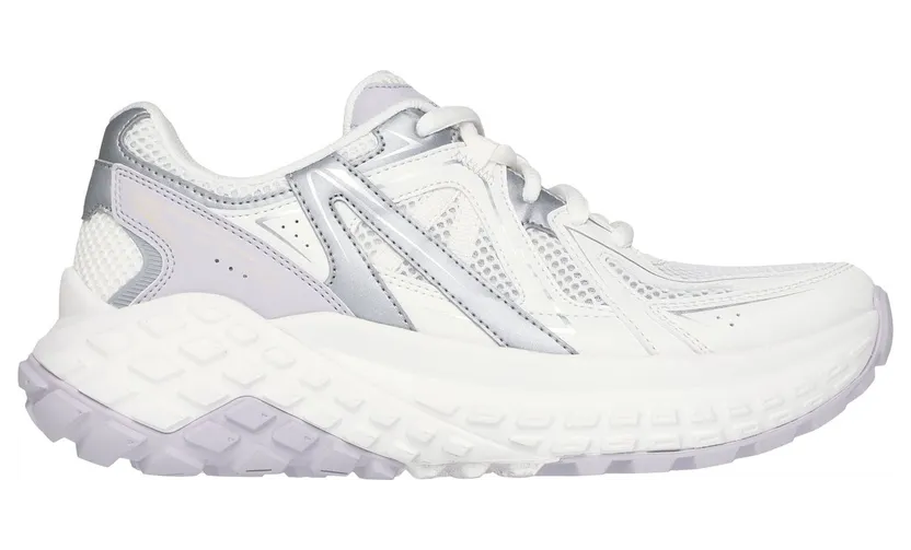 Skechers Monster Evo – Bold Move Sneaker Natuurlijk/Purper