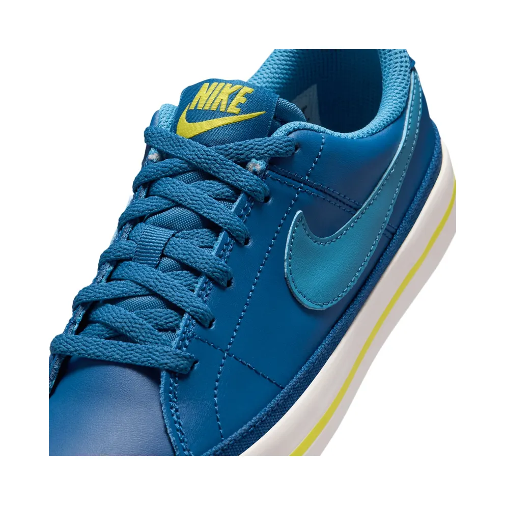 NikeCourt Legacy Court Blue / Sonic Yellow / Phantom (DA5380-402)