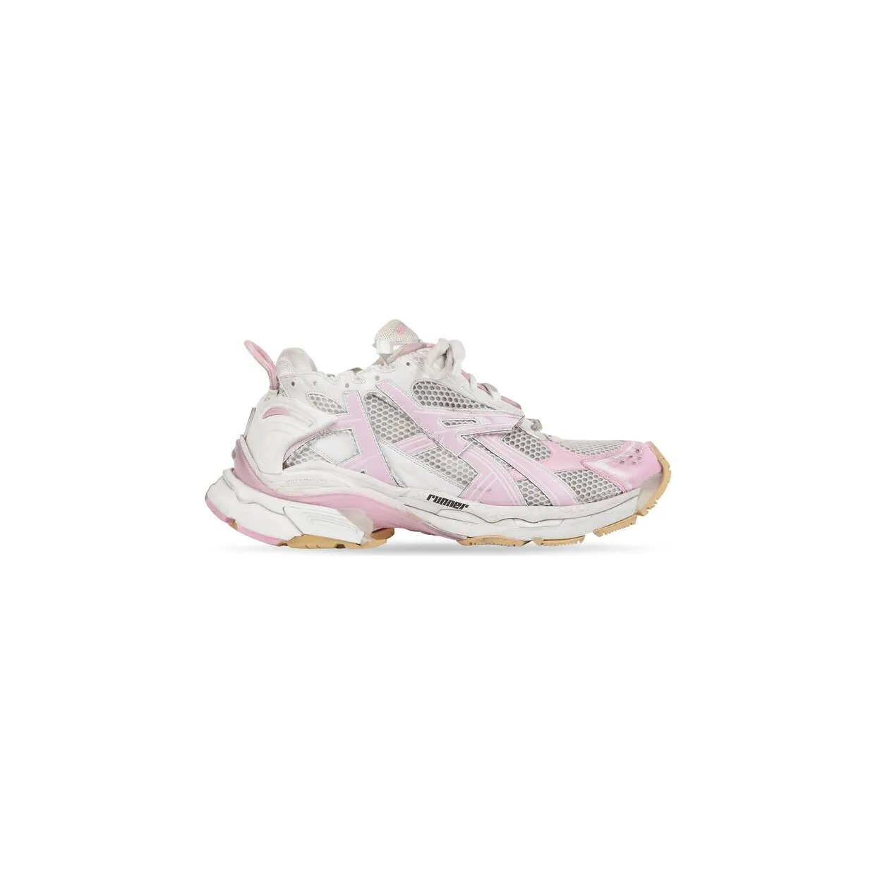 Balenciaga Runner Pink White (W) (677402W3RB39059)