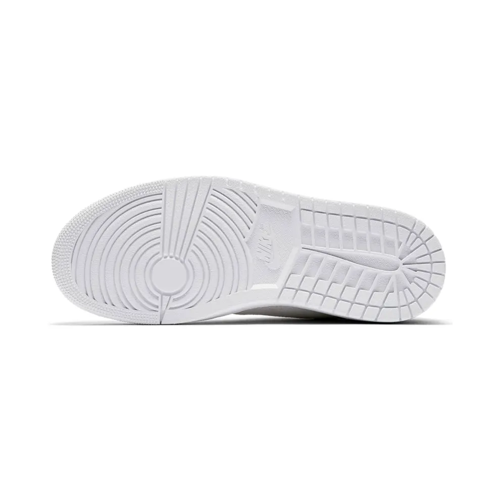 Air Jordan I 1 AJ Retro Low No Swoosh Off-White/White (AH7232-100)