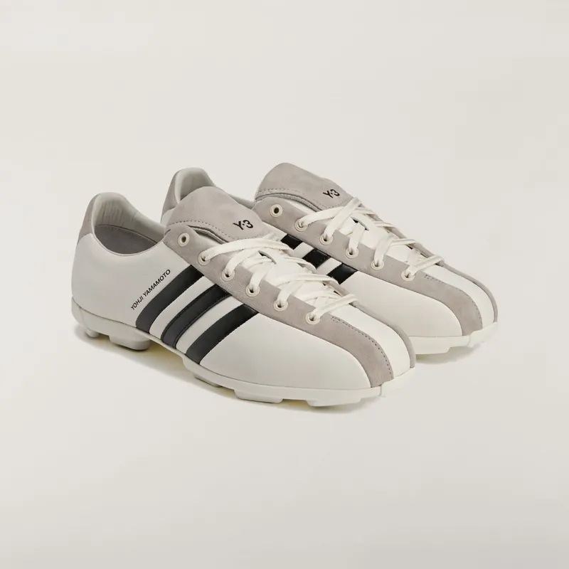 Adidas Y-3 FIELD Sneakers Off White / Black / Light Brown (KI7091)