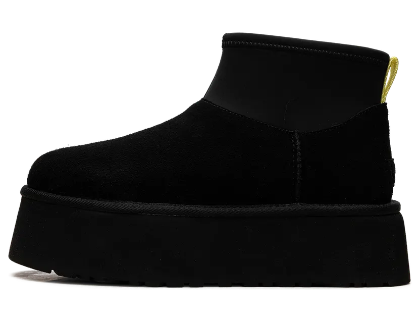Ugg Classic Mini Dipper Boot “Black Yellow” (1168170-BLK)