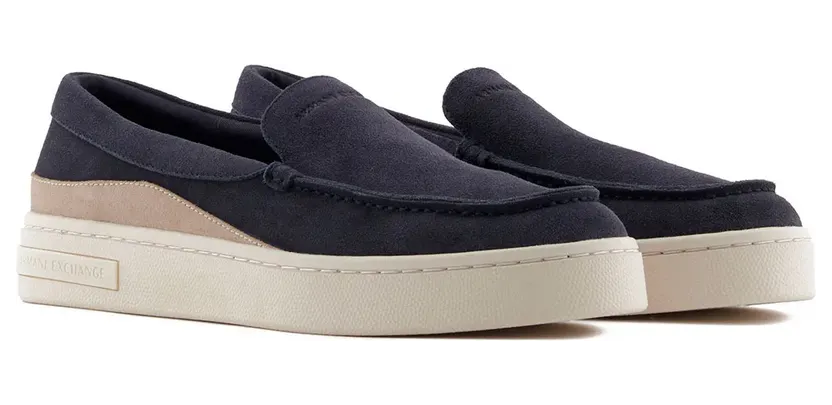 Armani Exchange Armani sneaker Deep Navy+Plaza Taup (XUY011XV868U64512)