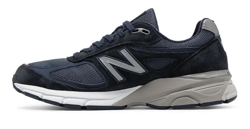 New Balance 990v4 Kith Navy Navy/White (M990NV4)