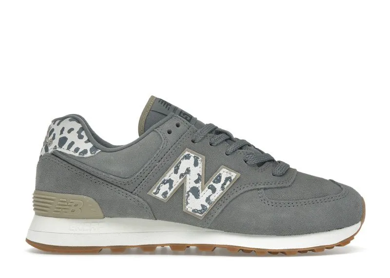 New Balance 574 Harbor Grey Leopard (WL574IJ2)