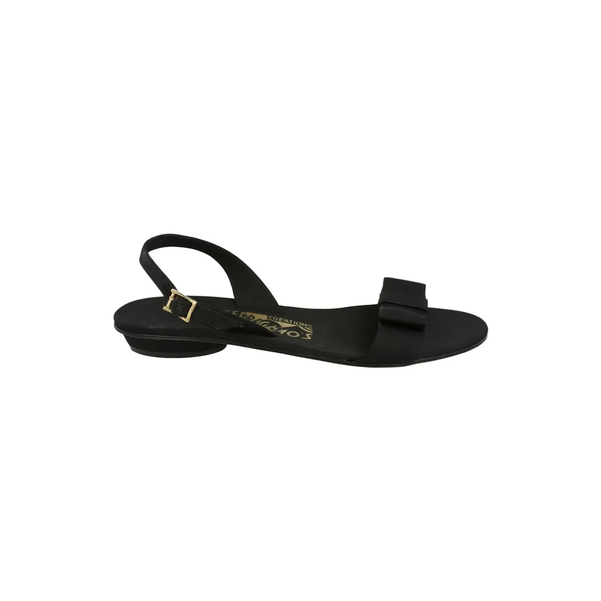 Ferragamo Capri Archive Limited Edition 1960’s Sandals Black (01A708-641078-M)
