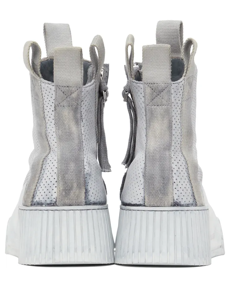 Boris Bidjan Saberi SSENSE Exclusive Grey Bamba 3.1 Sneakers (SSNSx18) (2)